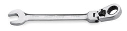Llave de boca/caja de trinquete de cabeza flexible con desplazamiento de 15°, métrica, de 12 puntas, 18 mm (Blue-Point®)