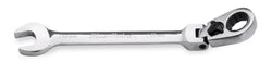 Llave de boca/caja de trinquete de cabeza flexible con desplazamiento de 15°, métrica, de 12 puntas y 19 mm (Blue-Point®)
