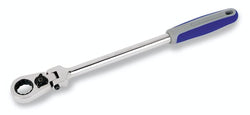 Llave de caja de trinquete de cabeza flexible con bloqueo métrico de 12 puntos y 19 mm (Blue-Point®)