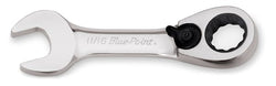 Llave de boca/caja de trinquete corta con desplazamiento de 15° SAE de 12 puntos y 11/16" (Blue-Point®)