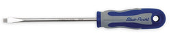 Destornillador de punta plana con agarre suave de 10-1/4" (Blue-Point®)