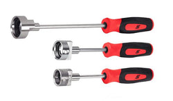 Juego de herramientas de resorte de retención de freno magnético de 3 piezas (rojo)