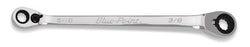 Llave de caja de trinquete reversible con compensación de 25° SAE de 12 puntas y 5/16-3/8" (Blue-Point®)