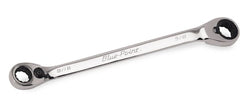 Llave de caja de trinquete reversible con compensación de 25°, SAE, 9/16-5/8" y 12 puntas (Blue-Point®)