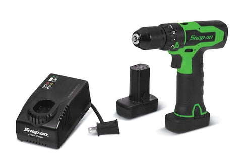 Kit de taladro inalámbrico MicroLithium de 14,4 V y 3/8" (verde)