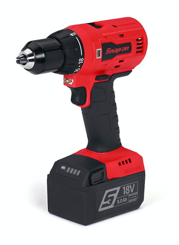 Taladro inalámbrico MonsterLithium de 18 V 1/2" (una batería) (rojo)