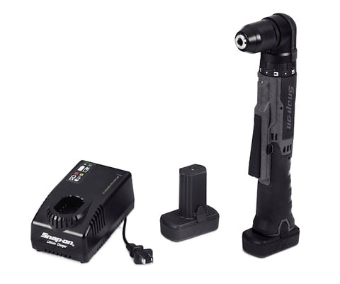 Kit de taladro/atornilladora inalámbrico de ángulo recto de microlitio de 14,4 V y 3/8" (bronce metálico)