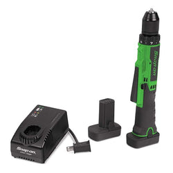 Kit de taladro en línea inalámbrico de microlitio de 14,4 V y 3/8" (verde)