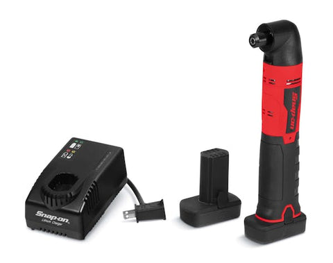 Kit de amoladora troqueladora de ángulo recto inalámbrica de microlitio de 14,4 V (rojo)