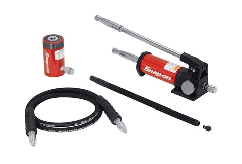 Conjunto de bomba hidráulica y ariete de 10 toneladas