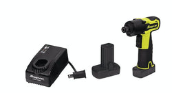 Kit de destornillador de impacto inalámbrico de cambio rápido de microlitio hexagonal de 14,4 V y 1/4" (alta visibilidad)