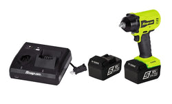 Kit de llave de impacto inalámbrica MonsterLithium con accionamiento de 18 V y 3/8" (alta visibilidad)