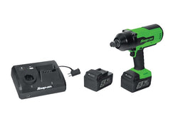 Kit de llave de impacto inalámbrica MonsterLithium con accionamiento de 18 V y 3/4" (verde)