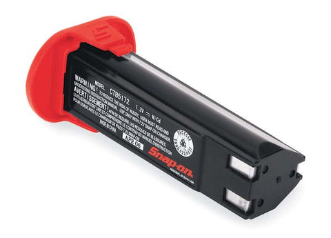 Paquete de baterías Ni-Cad de 7,2 V (negro/rojo)