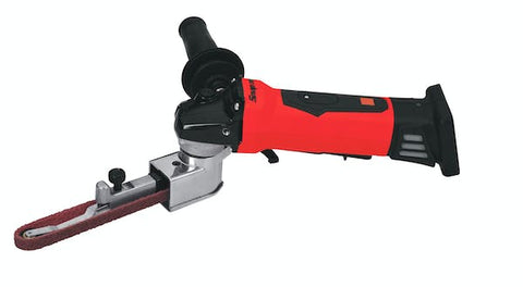 Lijadora de lima de banda inalámbrica MonsterLithium de 18 V y 18" (solo herramienta) (roja)