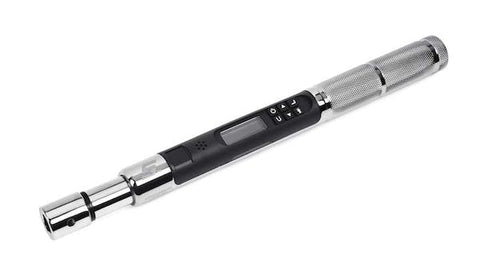 Llave dinamométrica digital de cabeza intercambiable con vástago en J ControlTech® de tamaño micro (12–240 in-lb)