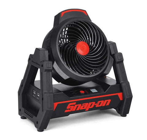 Ventilador inalámbrico de alta resistencia MonsterLithium de 18 V (solo herramienta) (rojo)