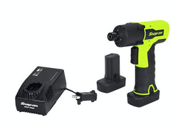 Kit de destornillador de impacto inalámbrico de cambio rápido de microlitio hexagonal de 14,4 V y 1/4" (alta visibilidad)