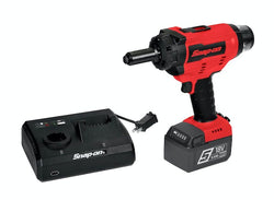 Kit de remachadora MonsterLithium de 18 V (una batería/cargador) (rojo)