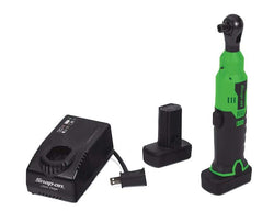 Kit de trinquete inalámbrico de microlitio con accionamiento hexagonal de 14,4 V (verde)