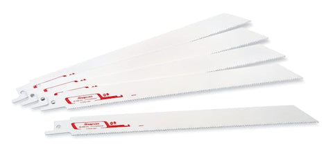 Hoja para corte de metal de 9" y 14 TPI (blanca)