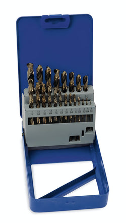 Juego de brocas de cobalto de 21 piezas (Blue-Point®)