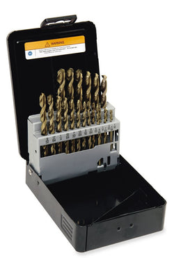 Juego de brocas de punto dividido de 135° Cobalt ThunderBit® de 21 piezas (1/16-3/8")