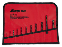 Juego de brocas de 11 piezas de punta de 135° de longitud de mecánico de alta velocidad con tres vástagos planos