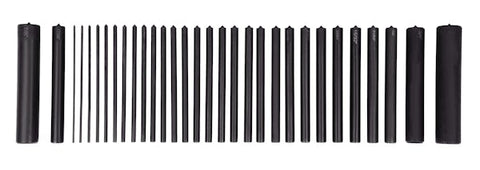 Juego de punzones de transferencia de 31 piezas (Blue-Point®) (negro)