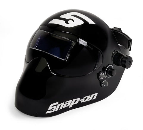 Casco de soldadura ajustable con oscurecimiento automático y función de esmerilado (Hielo negro)