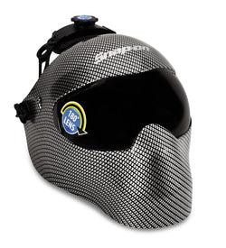 Casco de soldadura de sombra fija (fibra de carbono)