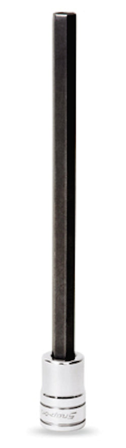 Destornillador de vaso hexagonal extralargo SAE de 5/16" con accionamiento de 3/8"