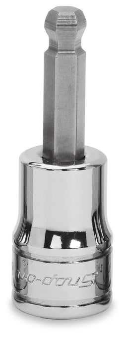 Destornillador de vaso hexagonal con bola estándar SAE de 3/8" y 1/4"
