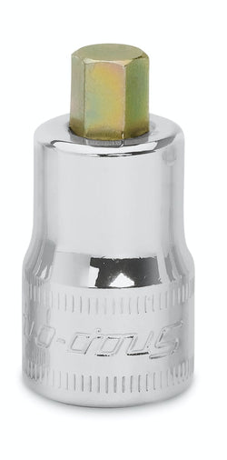 Destornillador de 3/8" Destornillador de vaso hexagonal rechoncho métrico de 7 mm