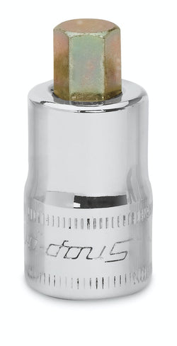 Destornillador de 3/8" Destornillador de vaso hexagonal rechoncho métrico de 8 mm