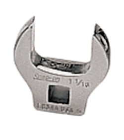 Llave de pata de gallo de extremo abierto SAE de 3/8" con accionamiento de 1-1/16"