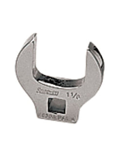 Llave de pata de gallo de boca abierta SAE de 1-1/8" con accionamiento de 3/8"
