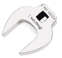 Llave de pata de gallo de boca abierta SAE de 1" con accionamiento de 3/8"