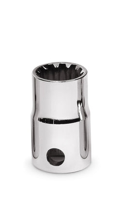 Dado con ranura superficial, hexagonal de 7/16", SAE n.º 14 con cuadro de 3/8"