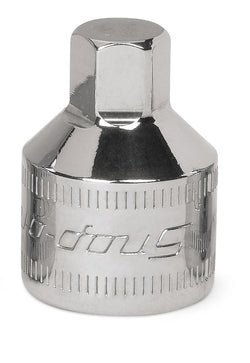 Dado hexagonal de perfil bajo de 8 mm, métrico, de 6 puntas y cuadro de 3/8"