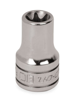 Dado plano TORX® E10 con impulsión de 3/8"