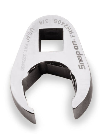 Llave de pata de gallo con tuerca abocardada Flank Drive® de 3/4" SAE de 6 puntos con accionamiento de 3/8"