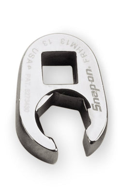 Llave de pata de gallo con tuerca abocinada Flank Drive® de 13 mm, métrico, de 6 puntas y con accionamiento de 3/8"