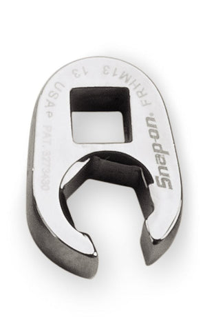 Llave de pata de gallo con tuerca abocinada Flank Drive® de 13 mm, métrico, de 6 puntas y con accionamiento de 3/8"