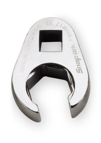 Llave de pata de gallo con tuerca abocardada Flank Drive® de 17 mm, métrica, de 6 puntas y con accionamiento de 3/8"