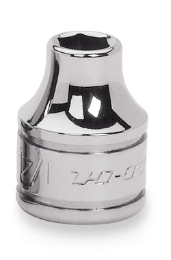 Dado plano SAE Flank Drive® de 1/4" con accionamiento de 3/8" y 6 puntas