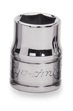 Dado plano SAE Flank Drive® de 7/16" y 6 puntas con cuadro de 3/8"