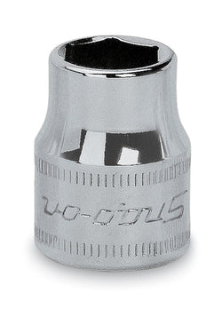 Dado plano Flank Drive® de 10 mm, métrico, de 6 puntas y con cuadro de 3/8"
