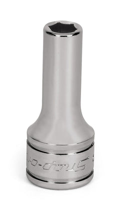Dado semiprofundo SAE de 6 puntas con cuadro de 3/8" y 1/4" Flank Drive®