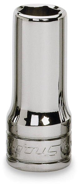 Dado semiprofundo SAE de 6 puntas con accionamiento de 3/8" Flank Drive® de 3/8"
